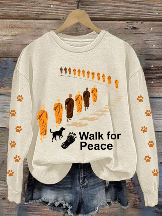 Women's Walk For Peace Sweatshirt