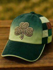 Unisex St. Patrick's Day Celtic Knot Shamrock Print Hat