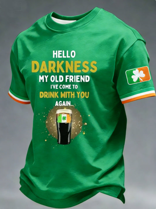 Men's Hello Darkness My Old Friend T-shirt