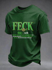 Men's FECK Short-sleeved T-shirt