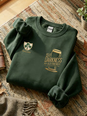 Women's Hello Darkness My Old Friend Regular Sweatshirt