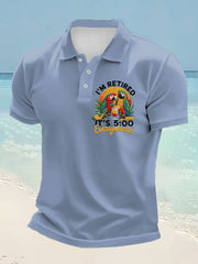 Men's It‘s 5 O'clock Everywhere Ptinted polo shirt