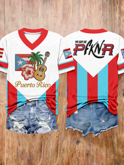 Women's Puerto Rico Short-sleeved T-shirt