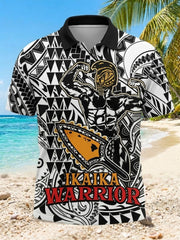 Men's Hawaii Ikaika Warrior Printed Shirt