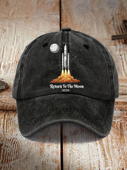 Unisex Return To The Moon 2026 Print Hat