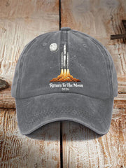 Unisex Return To The Moon 2026 Print Hat