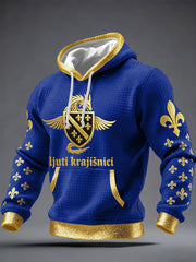 Men's Bosnia ZMAJEVI Football Lover Printed Hoodie
