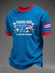 Men's Puerto Rico Printed T-shirt