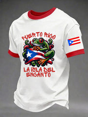 Men's Puerto Rico Printed T-shirt