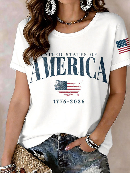 Women's America 1776-2026 T-Shirt