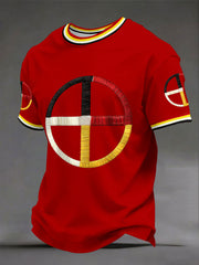 Men's Indigenous Medicine Wheel T-Shirts