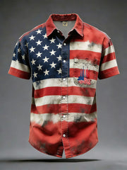 Men's Anniversary Print Shirt