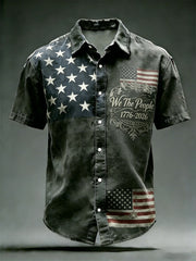 Men's Anniversary Print Shirt