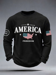 Men's America 1776-2026 Long-Sleeve T-Shirt