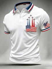 Men's Independence Day Print Polo