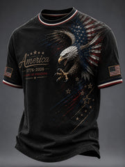 Men's America Printed T-shirt