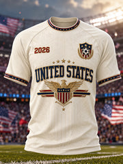 Men's Gift For Soccer Fans Print Casual Tee