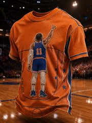 Men's New York Basketball Printed T-shirt