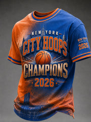 Men's New York Champions Short Sleeves T-shirt