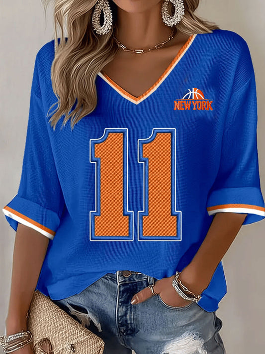 Women's Basketball Waffle T-shirt