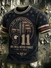 Men's 9.11 Never Forget Printed T-shirt