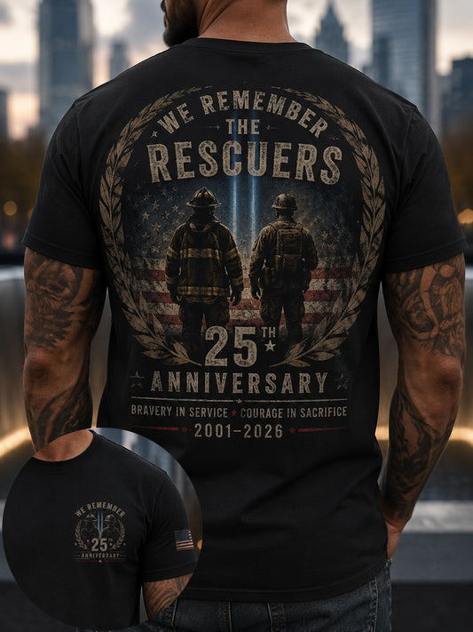 Men's 9.11 Never Forget Printed T-shirt
