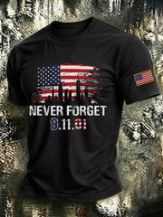 Men's 9.11 Never Forget Printed T-shirt