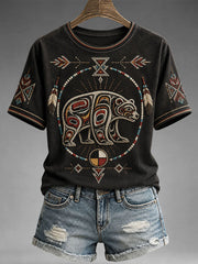 Women's Indigenous Art T-Shirt