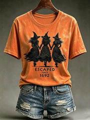 Women's Escaped Since 1692 Short-sleeved T-shirt