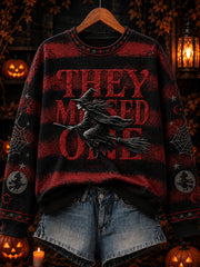 Women's “1692 they messed one” Print Sweatshirt