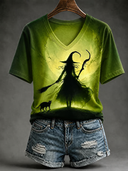 Women's Halloween Short-sleeved T-shirt
