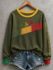 Women's Every Little Thing Is Gonna Be All Right Sweatshirt