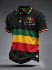 Men's Every Little Thing Is Gonna Be All Right Polo Shirt