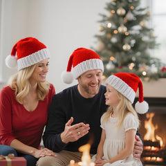Unisex Knitted Christmas Hat