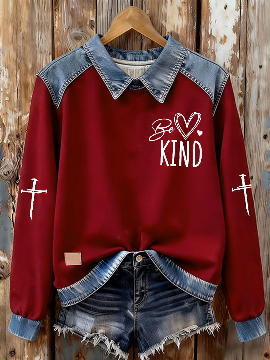 Women's Be Kind Long Sleeve Shirt