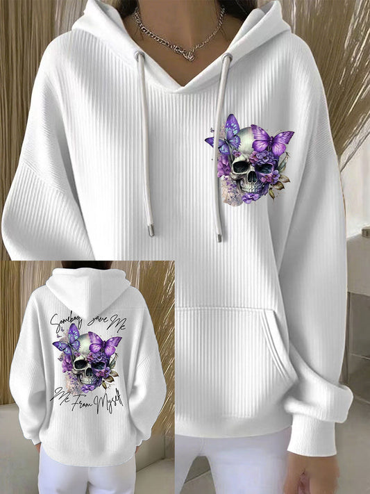 Women's Country Music Print Casual Hoodie