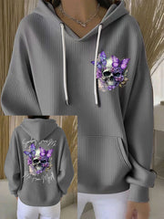 Women's Country Music Print Casual Hoodie