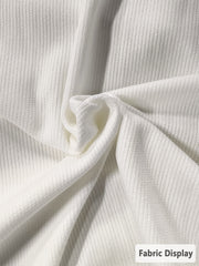 Women's Oh Holly Night Ribbed Round-Neck Sweatshirt