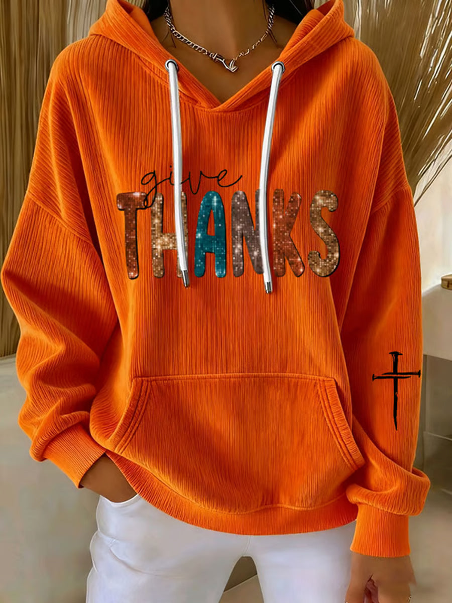 Women's Autumn Thanksgiving Hoodie