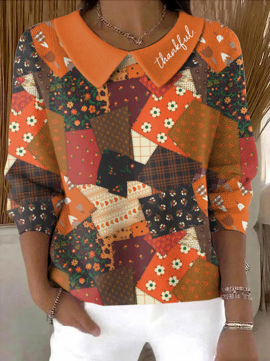 Women's Thanksgiving Knit Sweater