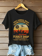 Women's Funny Thanksgiving T-shirt