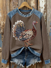 Women's Turkey Waffle Sweatshirts