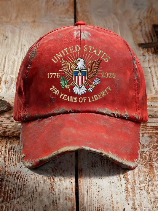 United States 250 Years Printed Casual Unisex Cap