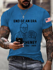 Men's End Of An Era Dick Cheney Memorial Tee