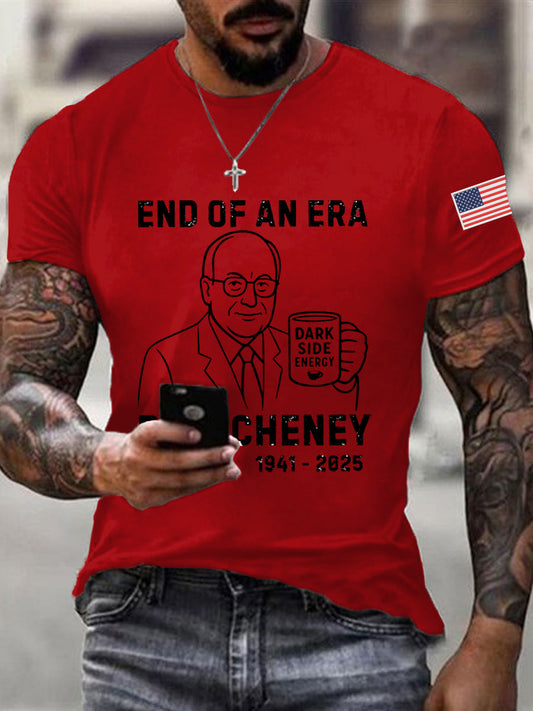 Men's End Of An Era Dick Cheney Memorial Tee