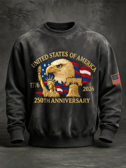 Men's  of America 250th Anniversary Print Sweatshirt