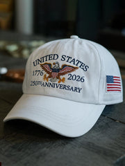 Unisex 250th Anniversary Embroidered Hat