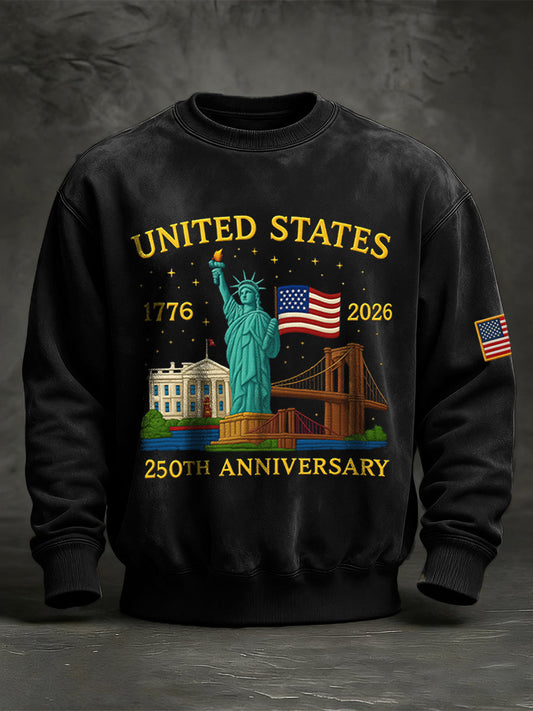 Men's 250th Anniversary Print Sweatshirt