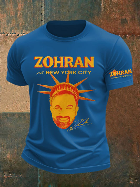 Men's  New York City Muslim Mayor Zohran Mamdani T-shirt