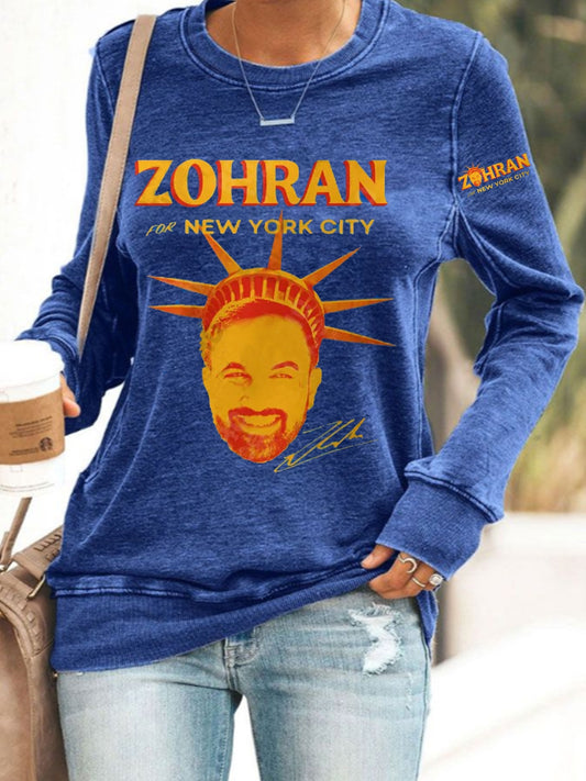 Women's New York City Muslim Mayor Zohran Mamdani Sweatshirt